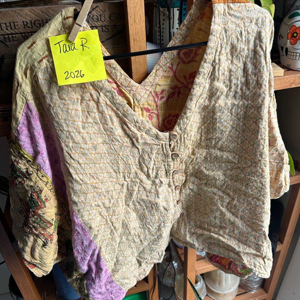 Kantha top